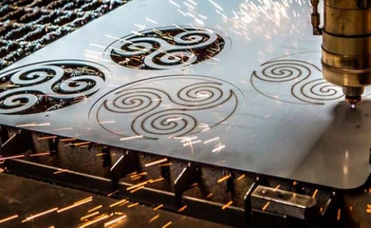 Découpe laser tôle métallique Marrakech