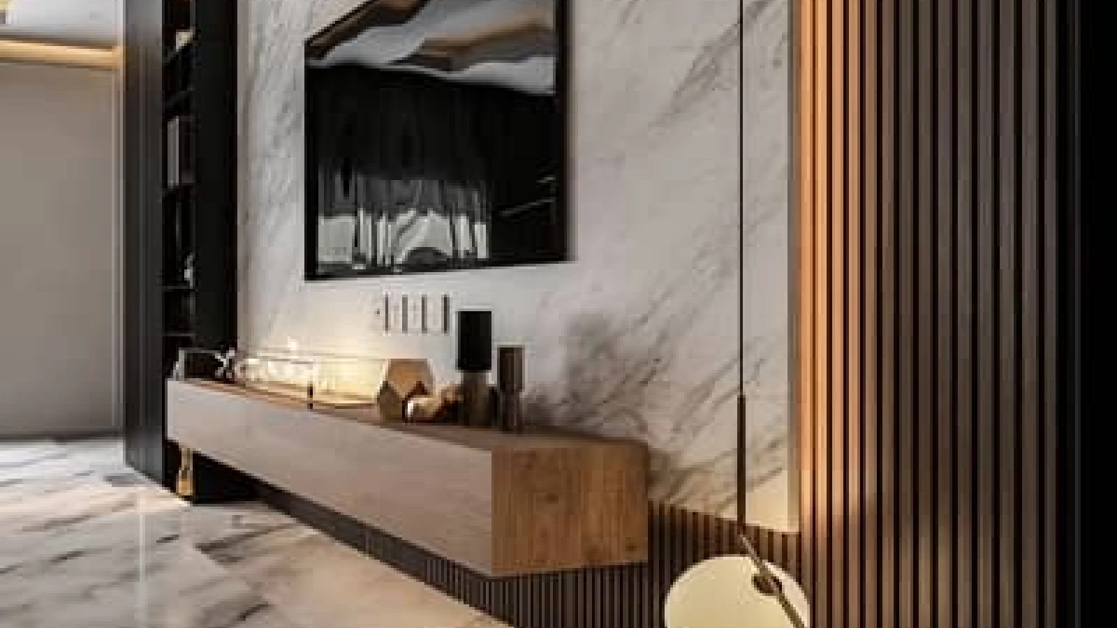 Habillage mural bois Errachidia