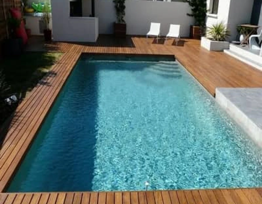 Parquet extérieur à Biougra
