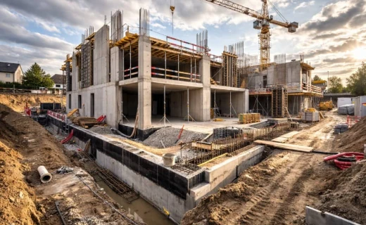 Construction villa Echemaïa