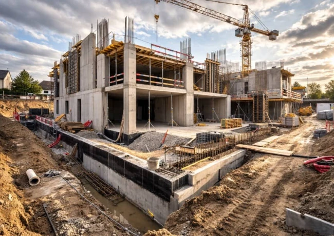 Construction villa à Sala Al-Jadida