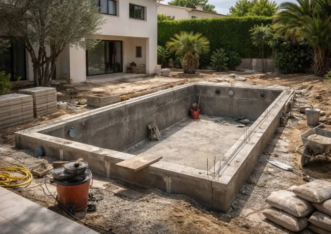 Installation de piscine à Sala Al-Jadida