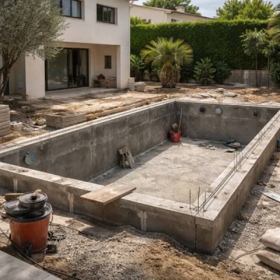 Photo: catégorie Construction piscine