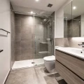 Douche à l'italienne