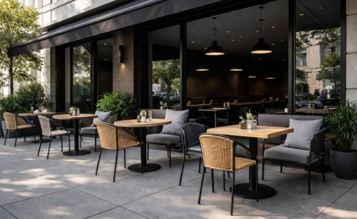 Aménagement café Echemaïa