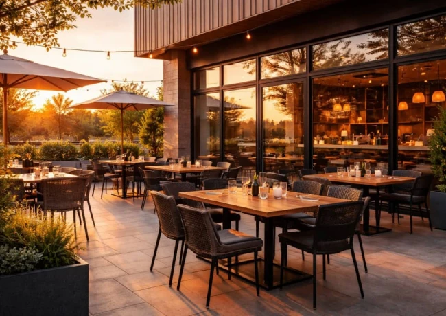 Aménagement restaurant à Assilah