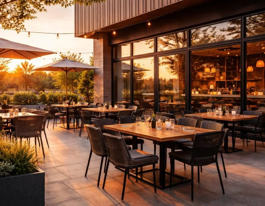 Aménagement restaurant à Biougra