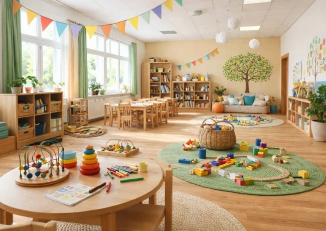 Aménagement crèche à Assilah