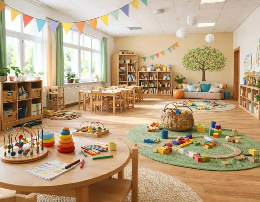 Aménagement crèche à Biougra